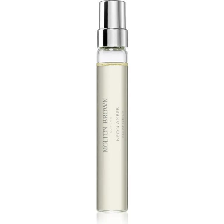 Molton Brown Neon Amber EDP, Unisex Eau de Parfum 7.5 ml, Gourmand-Duft mit Ambra-Note