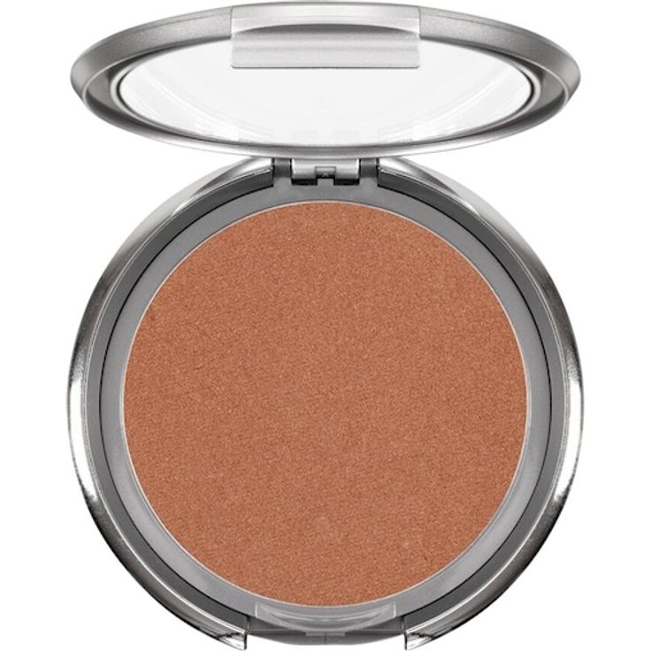 Kryolan Glamour Glow Highlighter, cremiger Kompaktpuder mit lichtreflektierenden Partikeln, Icy Blush, 10 g