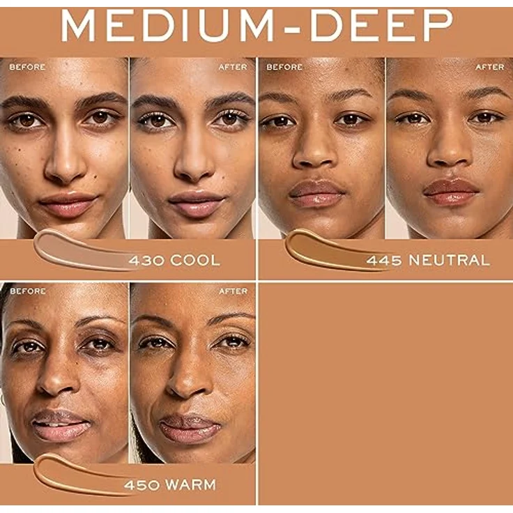 Lancôme Teint Idole Ultra Wear Care & Glow Concealer, hochpigmentierter Korrektor zur Verjüngung der Gesichtshaut, Farbton 445N, 13 ml – Bild 7