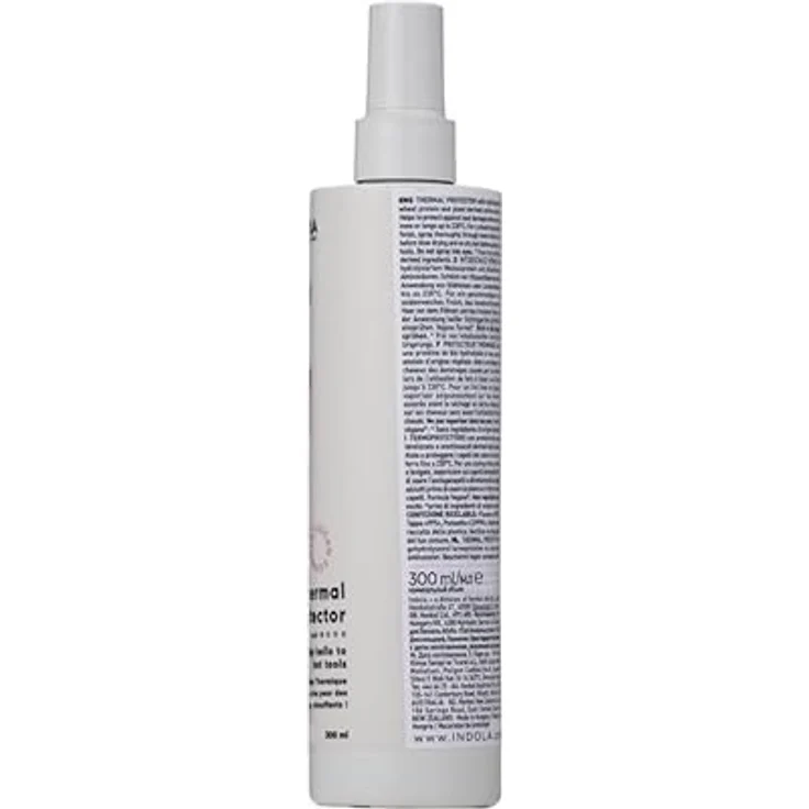 Indola Thermal Protector, Hitzeschutzspray für Hitzestylings, 300 ml, veganer Schutz für sanftes Haar – Bild 4