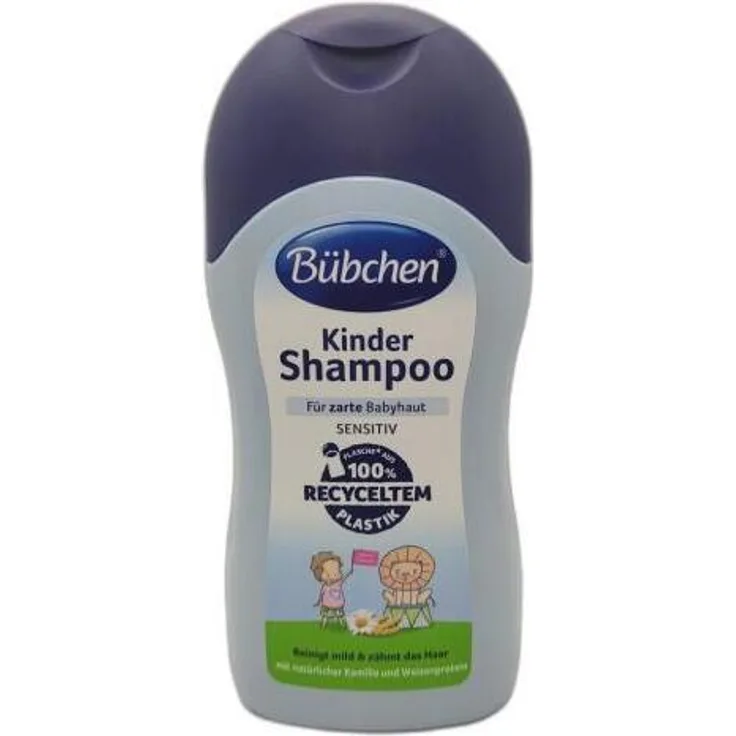 Bübchen Kinder Shampoo 400 ml, feuchtigkeitsspendend und sanft für empfindliche Kopfhaut