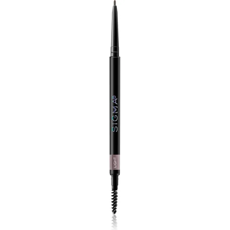 Sigma Beauty Fill + Blend Brow Pencil, automatischer Augenbrauenstift mit Bürste, Farbton Light, 0.06 g