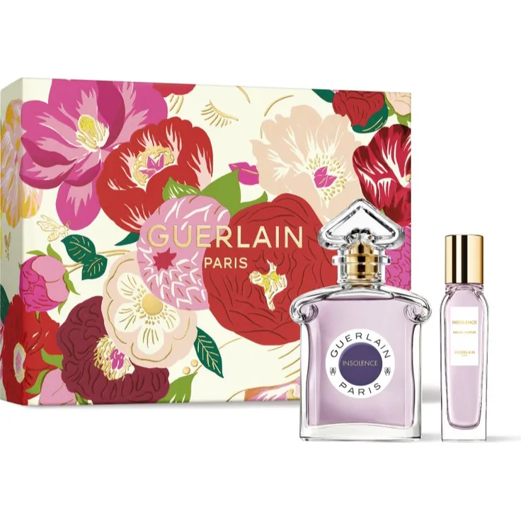 GUERLAIN Insolence Geschenkset, Damen-Duftset mit 75 ml Eau de Parfum und 15 ml Travel-Pack, luxuriöse Verpackung