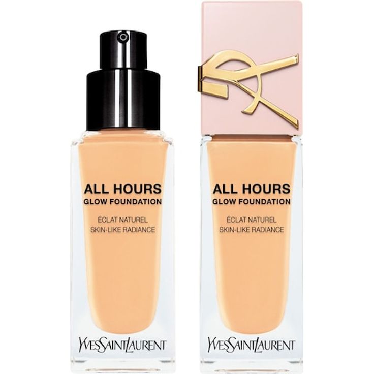Yves Saint Laurent Teint All Hours Glow Foundation, 25 ml, langanhaltende Deckkraft, strahlendes Finish, pflegende Inhaltsstoffe