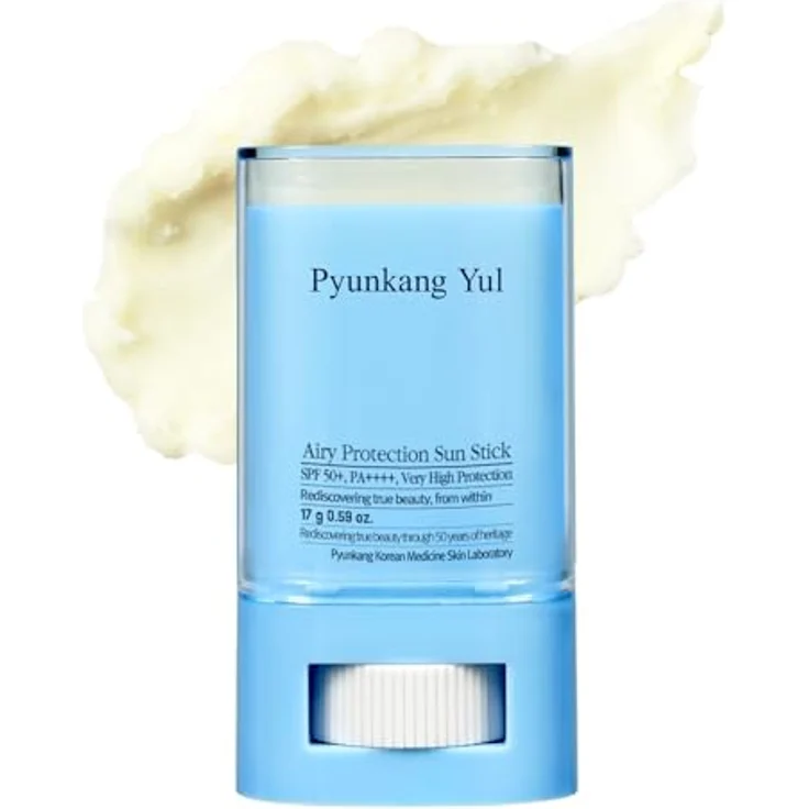 Pyunkang Yul Airy Protection Sun Stick SPF50+ PA++++, Leichter UV-Schutz mit sanft mattierendem Finish, Reizfrei, 17g – Bild 1
