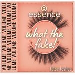 essence cosmetics what the FAKE! false lashes, künstliche Wimpern, Nr. 01, Transparent, Extremes Volumen, vegan, ohne Mikroplastikpartikel, Nanopartikel frei, ohne Parfüm - 1er Pack (1g)