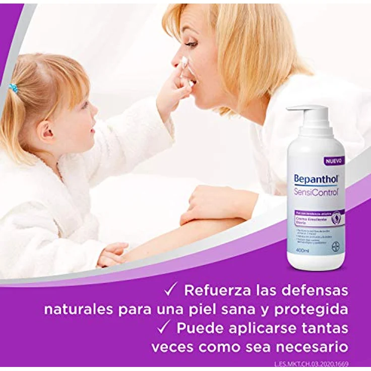 Bepanthol Bepanthol Sensicontrol Creme 400 ml  – Bild 7