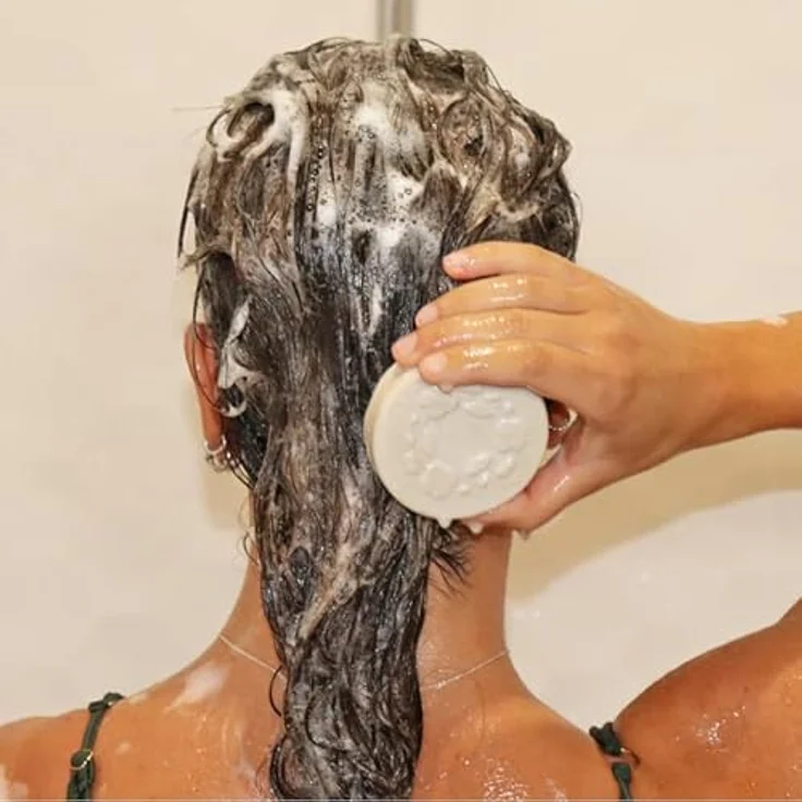 Lamazuna Festes Shampoo, 55 g, natürlich, vegan, sulfatfrei – Bild 2
