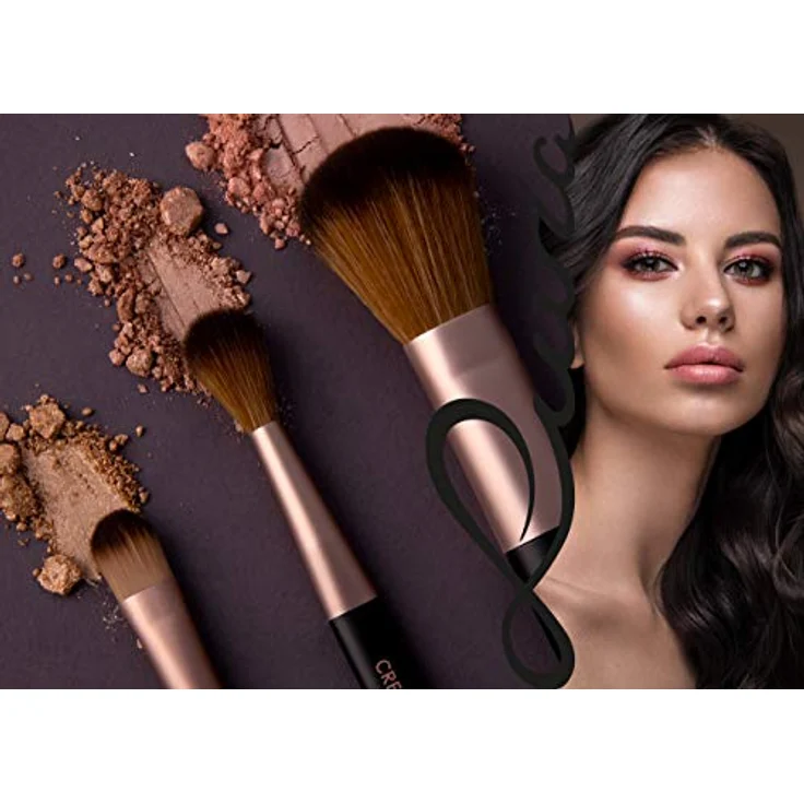 Luvia Cosmetics Kosmetikpinsel-Set Travel Tube, 5 tlg. Make-up Accessoires Set, Dekorative Kosmetik Make-up Accessoires – Bild 7