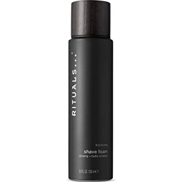 Rituals Homme Collection Shave Foam, Rasierschaum mit Ginseng-Hydra-Komplex, 200 ml, für alle Hauttypen