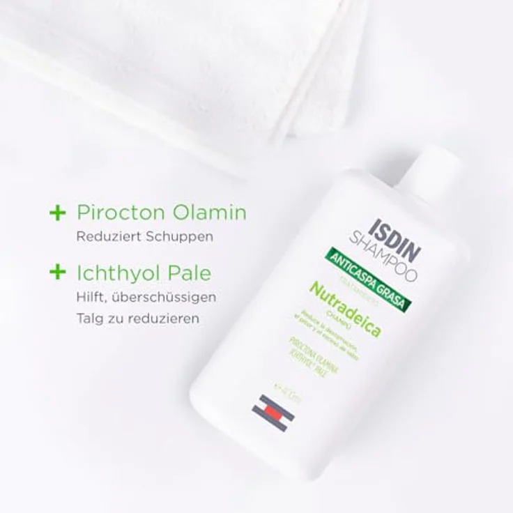 Isdin Isdin Nutradeica Shampoo gSchupp.U.Fettiges Haar 200 ml – Bild 4