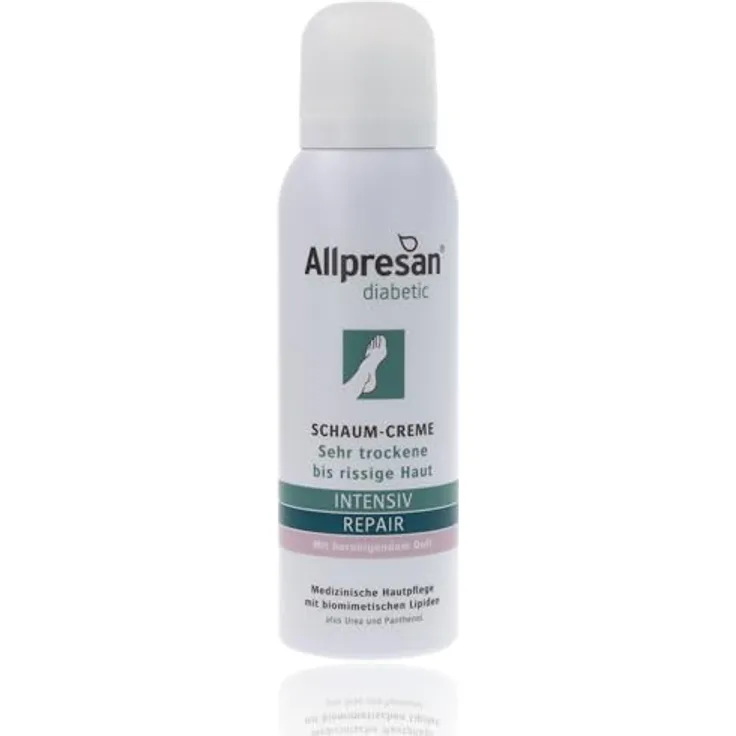 Allpresan diabetic INTENSIV + REPAIR Fußpflege - gegen sehr trockene bis rissige Haut - 125 ml