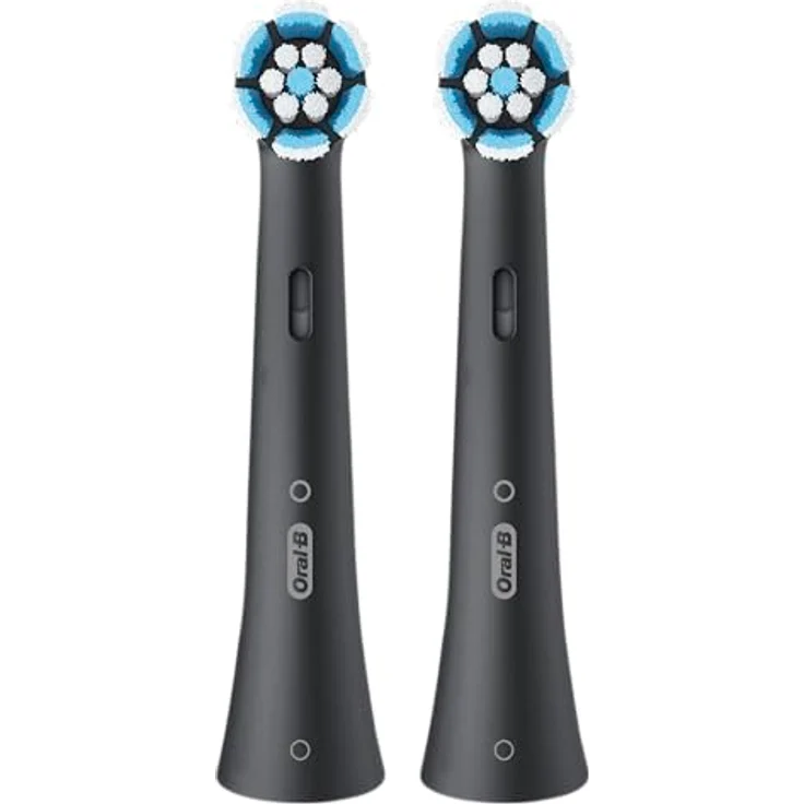 Oral-B Gentle Care Ersatzbürsten, weich, schwarz, für empfindliches Zahnfleisch, 2 Stück, exklusiv für Oral-B iO – Bild 2