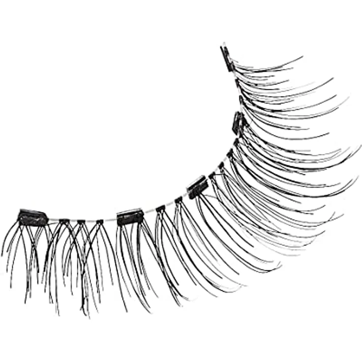 KISS Magnetic Lash Collection Eyeliner & Lash Set 1 Paar magnetische Wimpern und magnetischer Eyeliner, Lure, wiederverwendbare synthetische Wimpern mit 5 doppelt starken Magneten – Bild 5