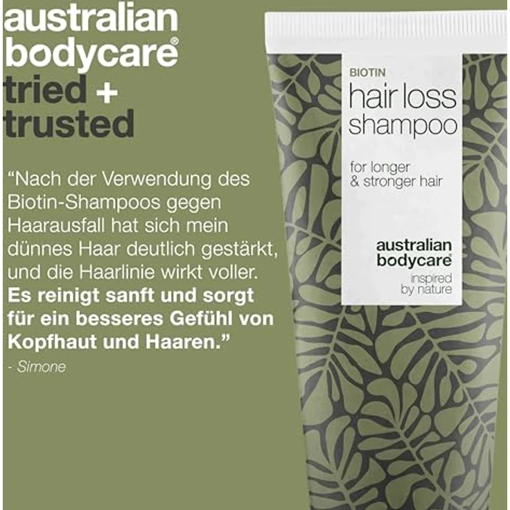 Australian Bodycare Tea Tree Oil Shampoo gegen Haarausfall, 200 ml, stimuliert Haarwuchs und stärkt Haarfasern – Bild 5