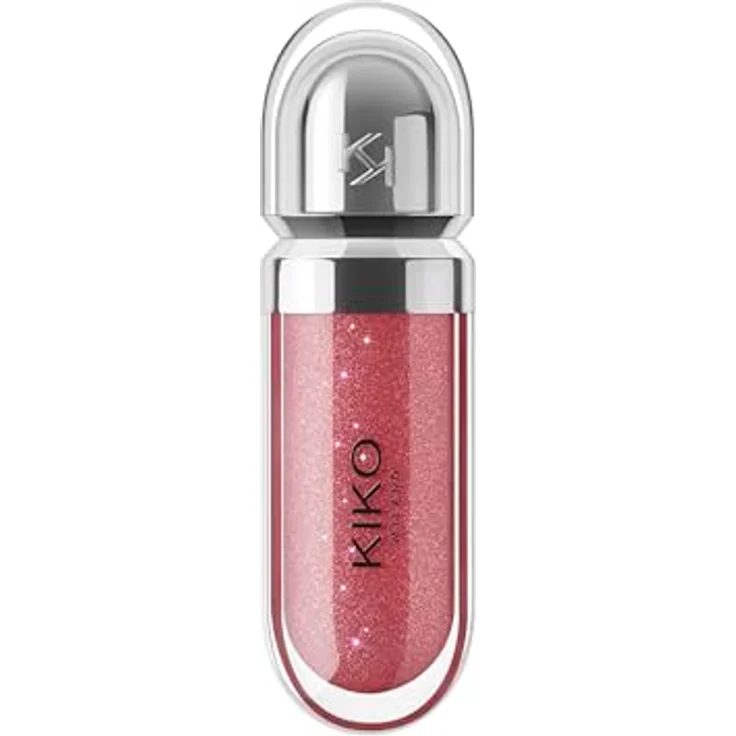 KIKO Milano 3D Hydra Lipgloss, Hydratisierendes Lipgloss mit hohem Glanz, Farbton 22 Sparkling Red Garnet, 6.5 ml – Bild 2
