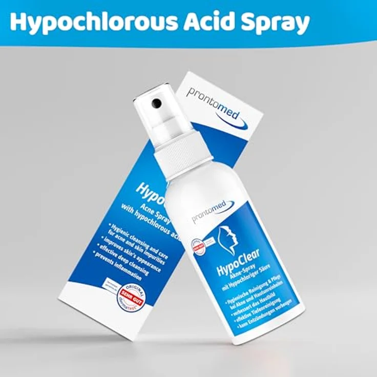 Prontomed HypoClear Spray 75ml – Effektive Hautpflege mit hypochloriger Säure bei Akne und Hautunreinheiten - Für klare, gesunde Haut – Bild 4