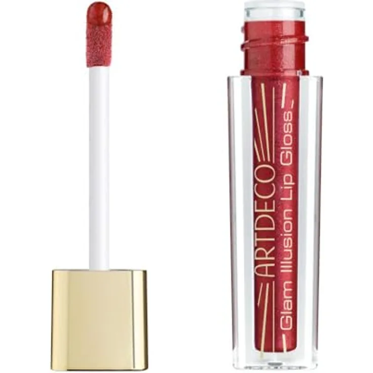 Artdeco Glam Illusion Lip Gloss - Lip Gloss für unwiderstehlichen Glanz mit Wet-Look & Glitzer-Effekt - 1 x 4 ml