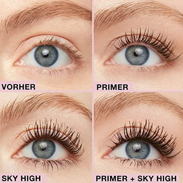 Maybelline New York Sky High Primer für Wimperntusche, Noch mehr Länge und Volumen, Mascara-Basis mit wimpernverlängerndem Effekt, Lash Sensational, Schwarz, 1 x 7,7 ml – Bild 3