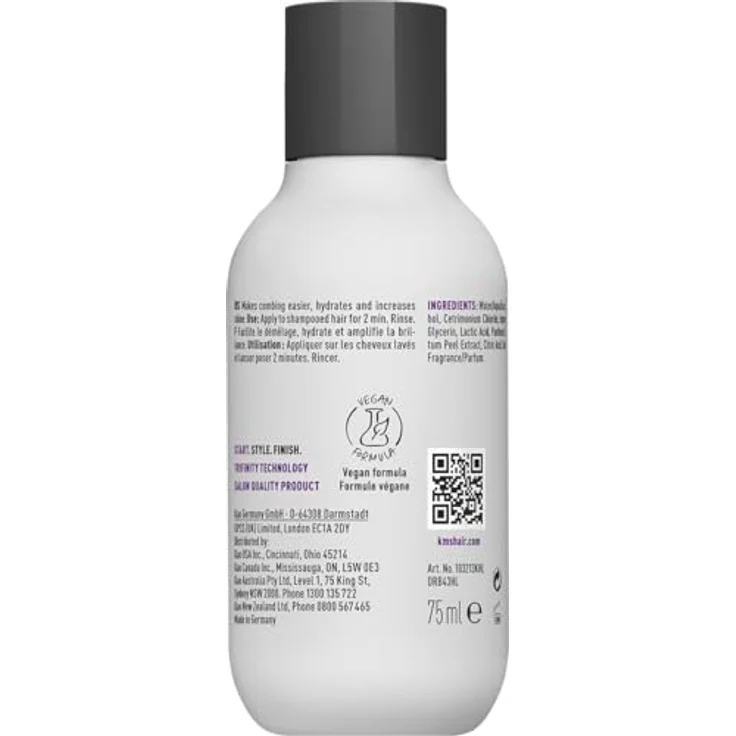 KMS Colorvitality Conditioner, Haarpflege für farbbehandeltes Haar, 300ml, mit Granatapfel-Extrakt, vegan, SLS/SLES-frei – Bild 2