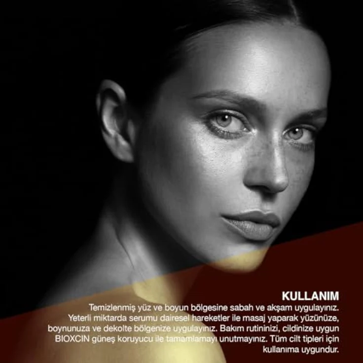 Bioxcin Gesichtsserum Vitamin C Ester & Niacinamide, revitalisierende Hautpflege mit 2 % Niacinamid, 30 ml – Bild 2