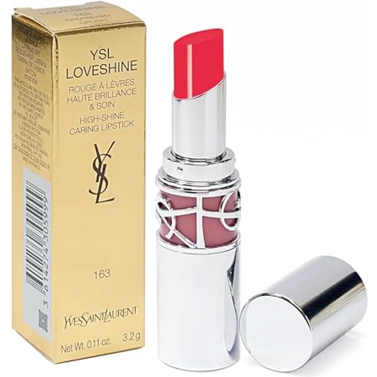Yves Saint Laurent Loveshine Lipstick feuchtigkeitsspendender Lipgloss für Damen, 3.2 g, Farbe 163 Raspberry Crush – Bild 2