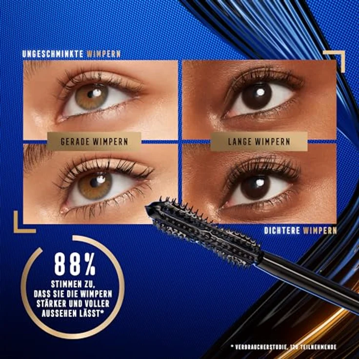 Max Factor False Lash Effect Supreme Recharge, Mascara für künstlichen Wimpern-Effekt, Schwarz, 8 ml – Bild 8