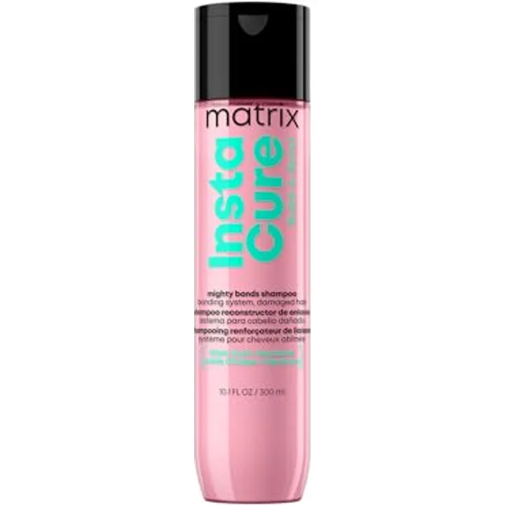 Matrix Haarshampoo für geschädigtes und chemisch behandeltes Haar, Mit Zitronensäure und Squalan, Insta Cure Build-A-Bond, 300 ml