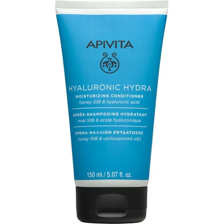 Apivita Hyaluronic Hydra Moisture Conditioner, 150ml Haarspülung für feuchtigkeitsspendende Pflege und Schutz vor Haarbruch