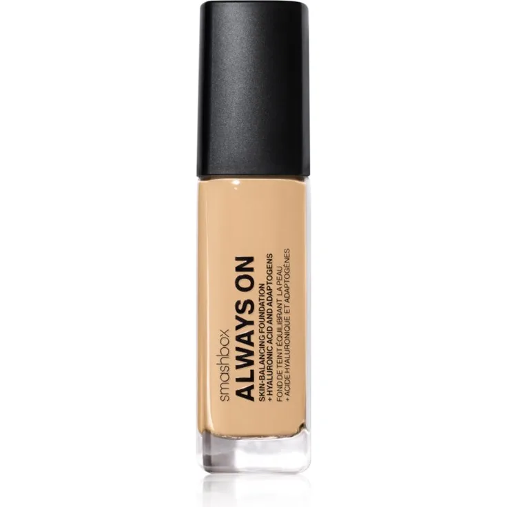 Smashbox Always On Skin Balancing Foundation, langanhaltende Make-up Foundation, Farbton L20W - LEVEL-TWO LIGHT WITH A WARM UNDERTONE, 30 ml