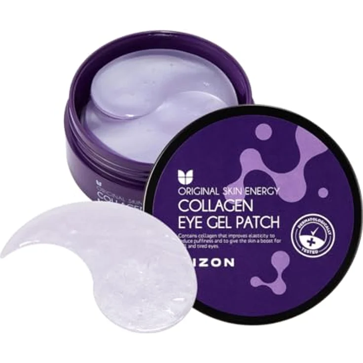Mizon Original Skin Energy Collagen, Augenpflege Gel mit Meerescollagen, 60 ml, revitalisierend gegen Falten und dunkle Augenringe – Bild 1