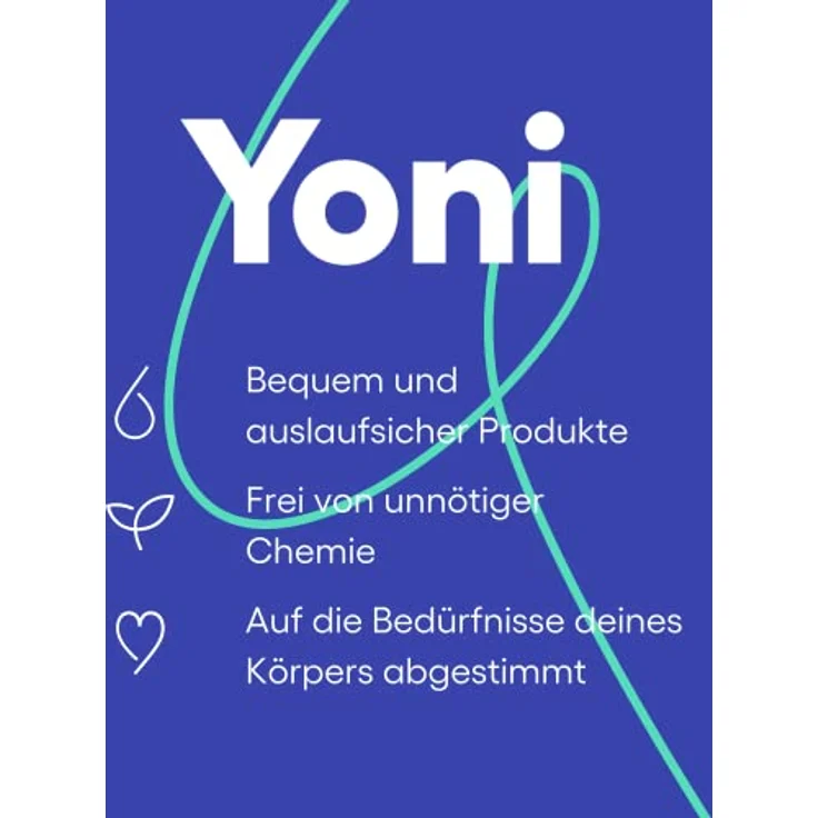 Yoni Binden Normal, 10 Stück aus Bio-Baumwolle mit Flügeln, hypoallergen und atmungsaktiv, super saugfähig, frei von Kunststofffolien und synthetischen Inhaltsstoffen – Bild 5