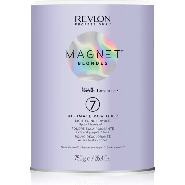 Revlon Professional Magnet Blondes Ultimate Powder, aufhellendes Puder zur Haaraufhellung, 750 g, gleichmäßiges Blondieren für Damen