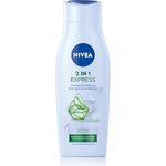 NIVEA Pflege Express 2 in 1 pH-Balance Shampoo + Spülung Haarshampoo 400 ml