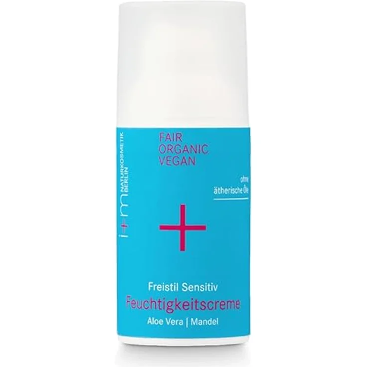 i+m Naturkosmetik Feuchtigkeitscreme 30ml · BIO Gesichtscreme für sehr trockene Haut · Mit Hyaluron & Aloe Vera · Feuchtigkeitsspendende Gesichtspflege · Vegan Naturkosmetik – Bild 2