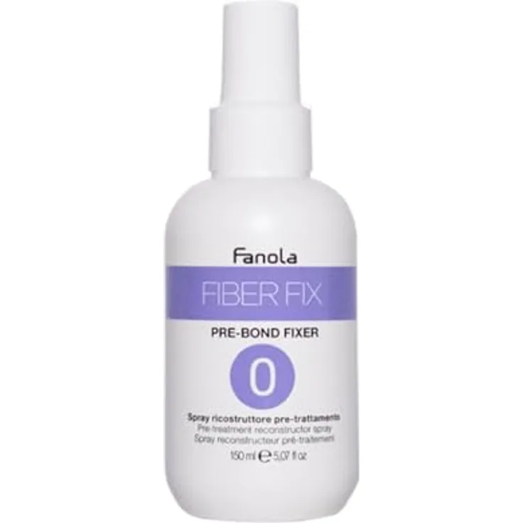 Fanola FIBER FIX PRE-BOND FIXER N0 150 ml, Haarstyling Fixer mit Pre-Bond Technologie