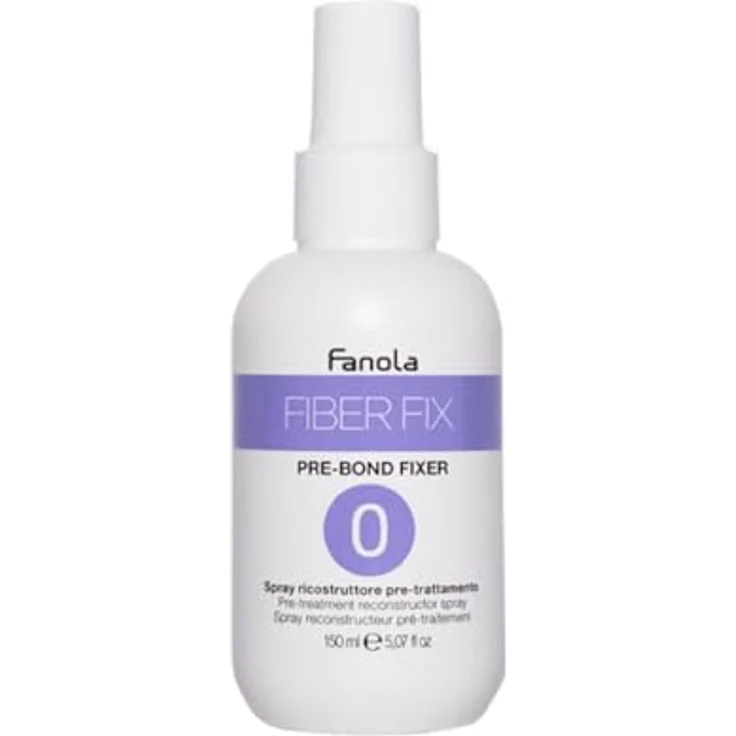 Fanola FIBER FIX PRE-BOND FIXER N0 150 ml, Haarstyling Fixer mit Pre-Bond Technologie – Bild 1
