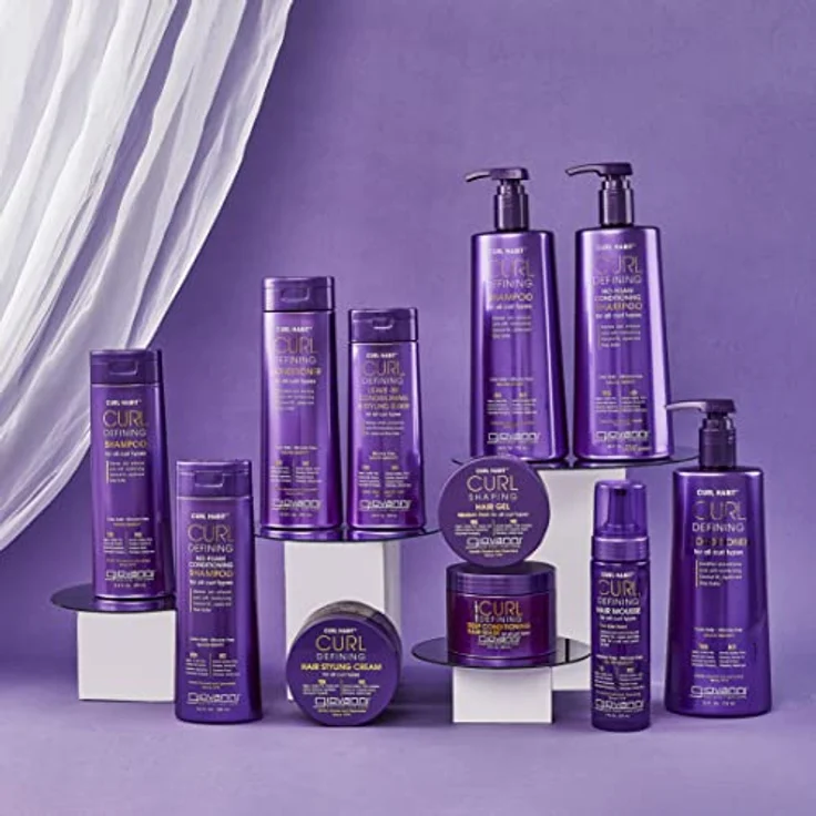 Giovanni Curl Habit Curl Defining No-Foam Conditioning Shampoo, 399ml für feuchtigkeitsspendende Reinigung, frizzfreies und glänzendes Haar – Bild 4