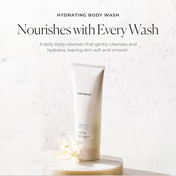 Laura Mercier Néroli du Sud, Hydrating Duschgel mit frühlingshaftem Duft, 200 ml – Bild 2