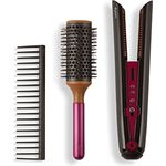 Dyson Haarstyling-Set mit Corrale Glätteisen 4 Stück