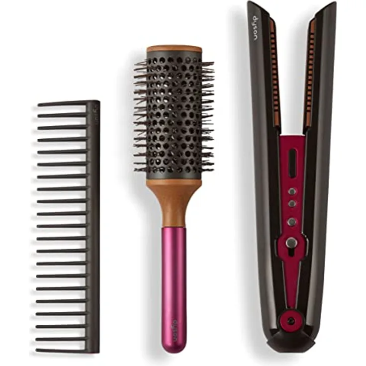 Dyson Haarstyling-Set mit Corrale Glätteisen 4 Stück