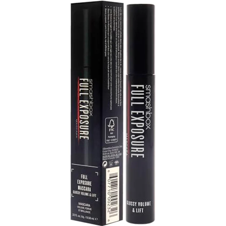 Smashbox Full Exposure Mascara, 9 g, Jet Black – Maximales Volumen, tierversuchsfreie Formel, langanhaltend – Bild 4