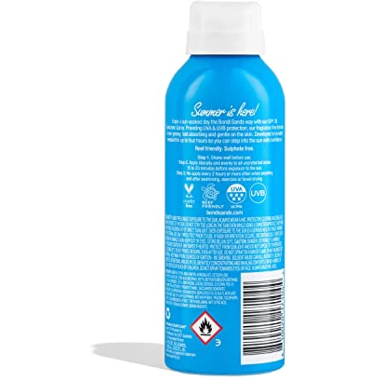 Bondi Sands SPF 30 Everyday Mist, wasserfestes Sonnenspray für den Körper, 160 g, schützt vor UVA/UVB-Strahlen, hautfreundlich – Bild 3