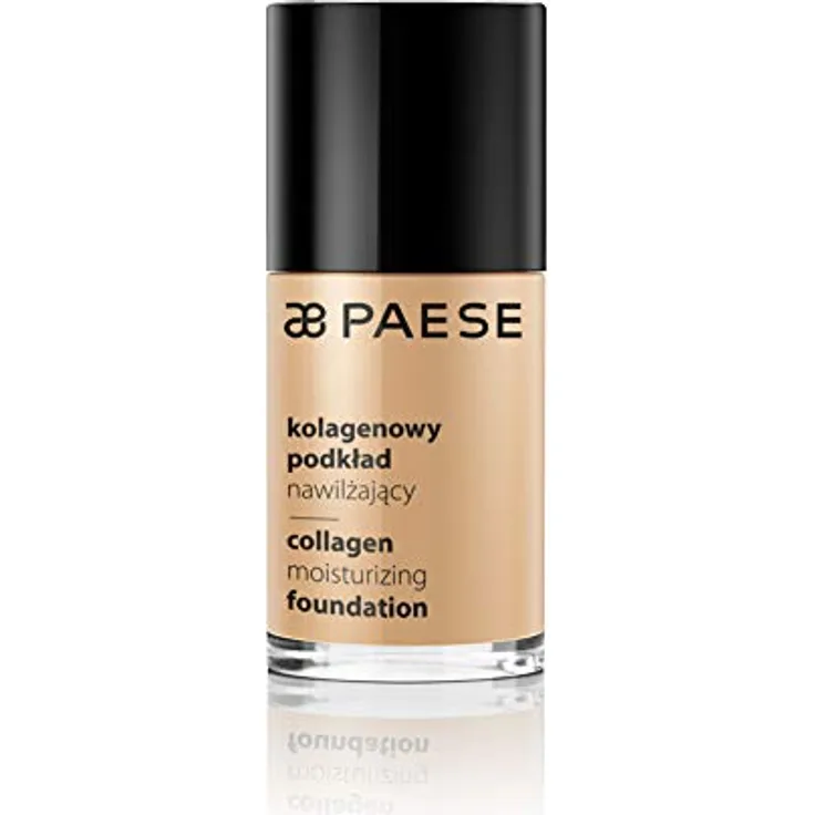 Paese Collagen Hydratisierendes Make Up, Foundation mit ausgezeichneter Abdeckung, Farbton 301 C Nude, 30 ml
