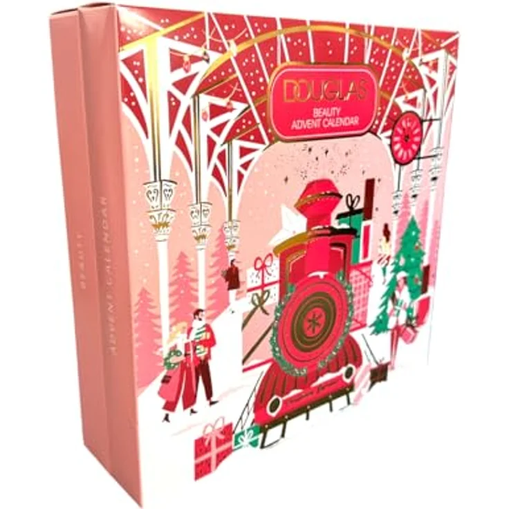 DOUGLAS ADVENTSKALENDER CHRISTMAS 2023 BEAUTY PFLEGE & MAKE-UP ADVENT CALENDAR FRAUEN + MÄDCHEN ADVENT KALENDER - 24 PFLEGE & MAKE UP HIGHLIGHTS FÜR DAMEN - KOSMETIK - LIMITIERT - ROT – Bild 1
