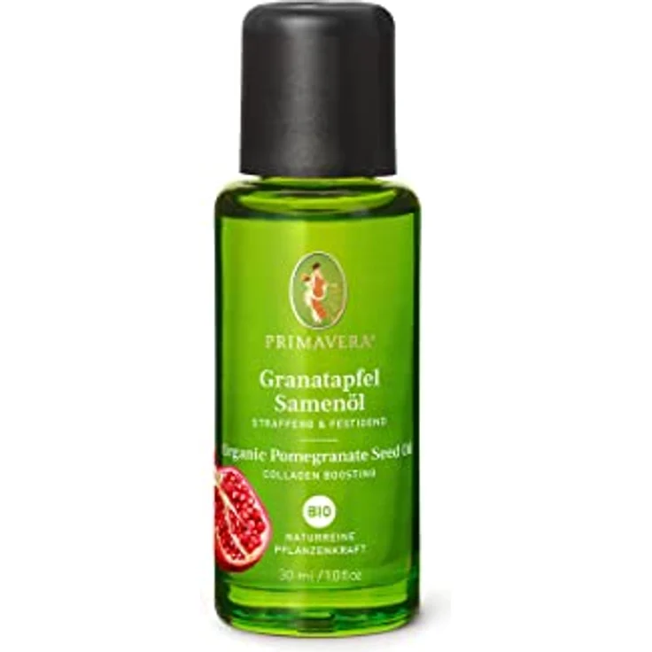 Primavera Bodylotion Granatapfelsamenöl, straffend und festigend für reife Haut, 30 ml – Bild 1
