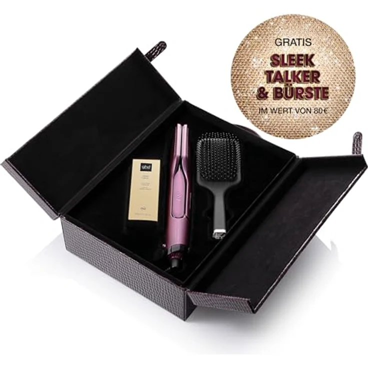 ghd duet style Limited Edition 2-in-1 Multistyler, Hot Air Styler mit Air-Fusion Technologie, inkl. ghd Stylingöl, Bürste und exklusivem Vanity Case, für glattes & glänzendes Haar, Kirschrot – Bild 5