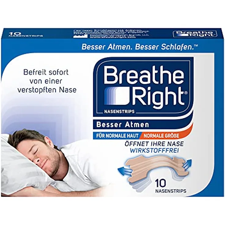 GlaxoSmithKline Otriven Besser Atmen Nasenstrips normal beige 10 St.