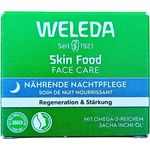 WELEDA Skin Food Nachtcreme, Nährende Nachtpflege zur Regeneration & Stärkung, 30 ml