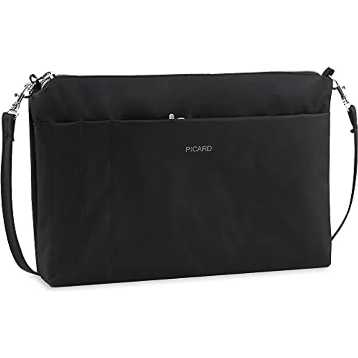Picard Kosmetiktasche Switchbag L, Beauty Case in Schwarz mit abnehmbaren Schulterriemen und Schlüsselfinder – Bild 1